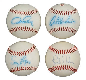 Collection of (37) Dodger Greats Single-Signed Baseballs
